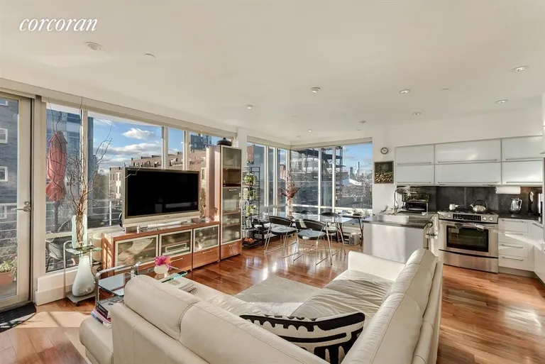New York City Real Estate | View 36 Eckford Street, 3B | Living Room | View 2