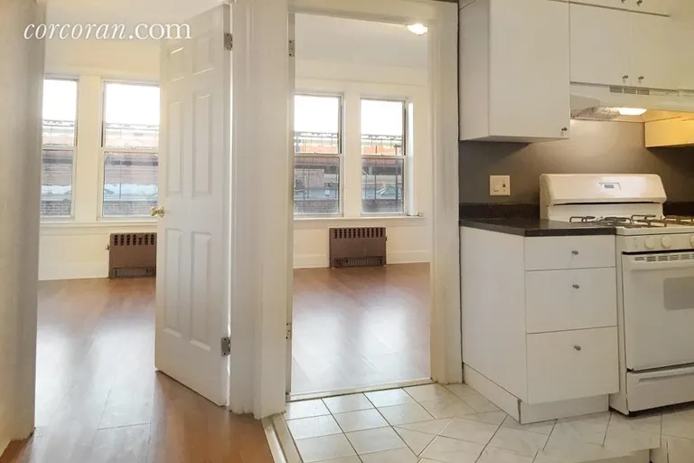 New York City Real Estate | View 594 East 2nd Street, 2-R | 2 Beds, 1 Bath | View 1