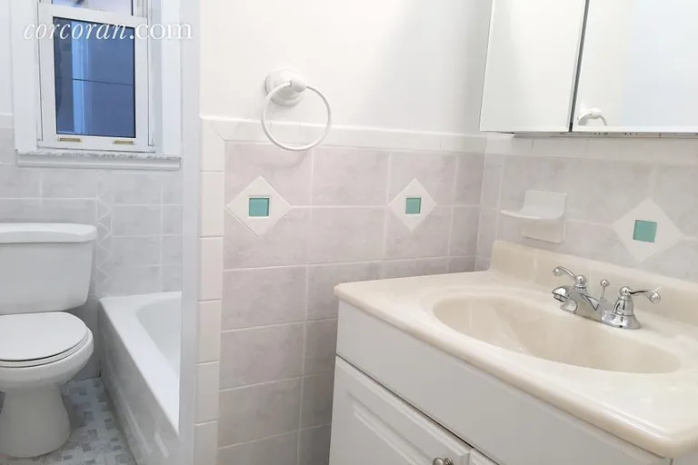 New York City Real Estate | View 594 East 2nd Street, 2-R | Renovated Bathroom | View 7