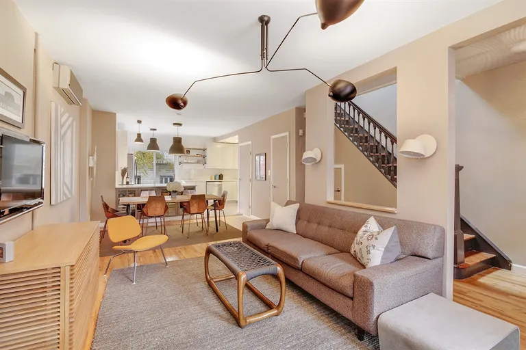 New York City Real Estate | View 212 16th Street | Owners Duplex Living Room | View 2