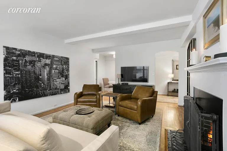 New York City Real Estate | View 210 East 73rd Street, 5E | Arched doorways lead to dining room and foyer | View 2