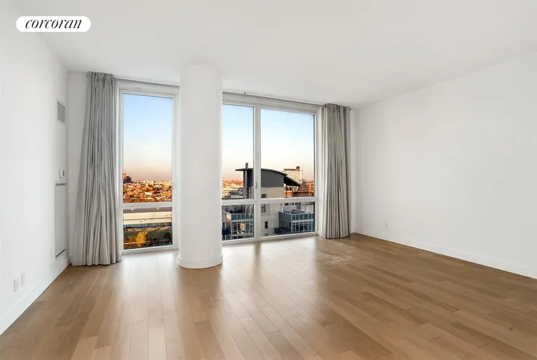 New York City Real Estate | View 22 North 6th Street, 21F | Living Room | View 2