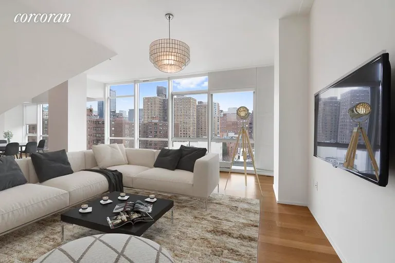 New York City Real Estate | View 245 Tenth Avenue, 8E | Living Room | View 2