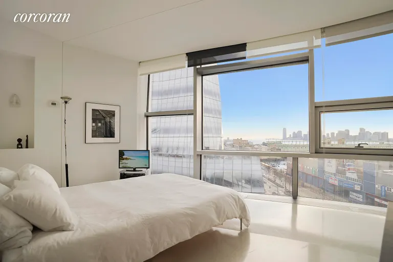 New York City Real Estate | View 100 Eleventh Avenue, 9B | Glamorous Master Bedroom | View 3