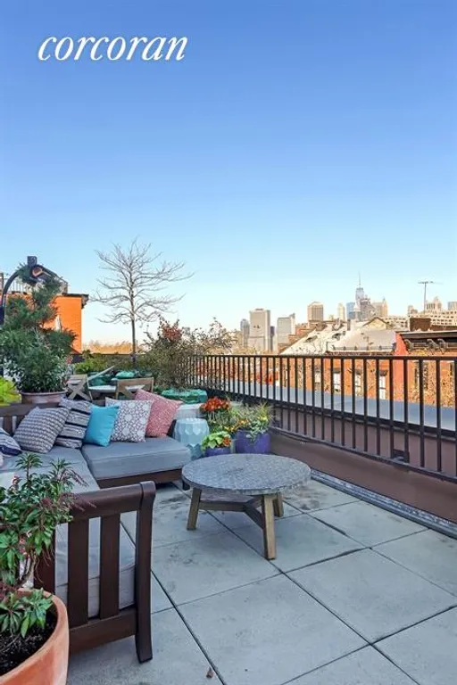 New York City Real Estate | View 124 Congress Street | View from Patio | View 11