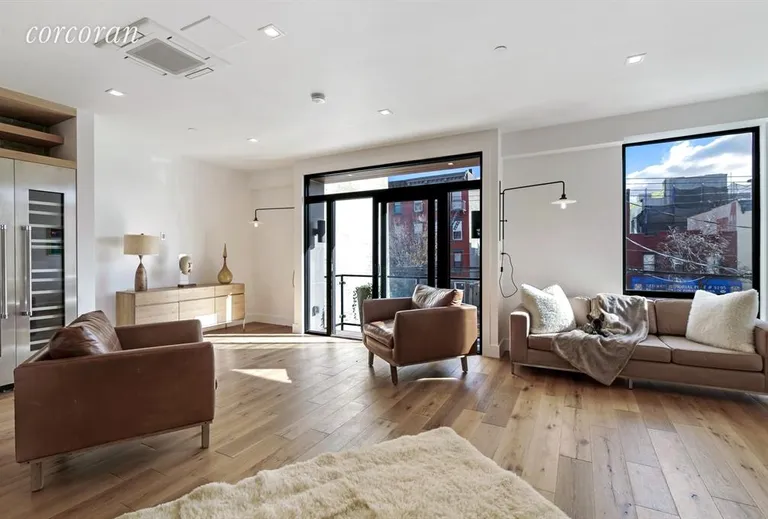 New York City Real Estate | View 346 Van Brunt Street | Living Room | View 2