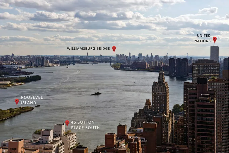 New York City Real Estate | View 45 Sutton Place South, 7JK | room 4 | View 5
