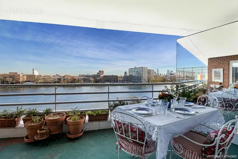 New York City Real Estate | View 1 Gracie Terrace, 3C | Terrace | View 3