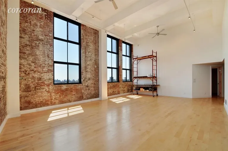 New York City Real Estate | View 330 WYTHE AVENUE, 6G | Soaring 20' Ceiling Height | View 2