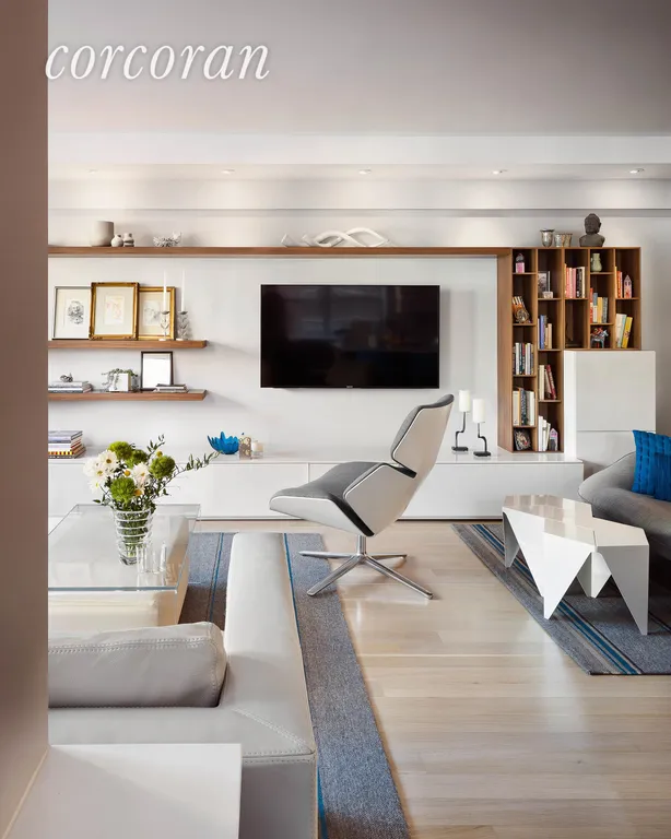 New York City Real Estate | View 70 East 10th Street, 3R | Custom Built-ins by Ligne Roset | View 5