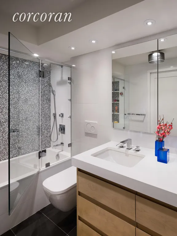 New York City Real Estate | View 70 East 10th Street, 3R | Spa-like Master Bathroom | View 10