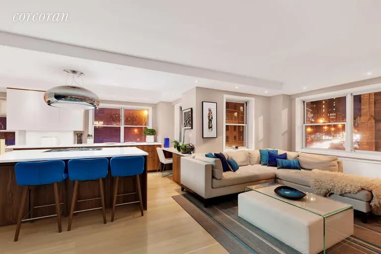 New York City Real Estate | View 70 East 10th Street, 3R | Night View  | View 12