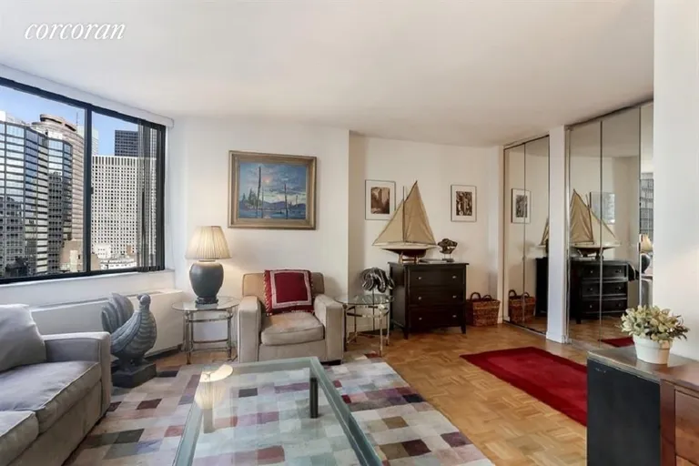 New York City Real Estate | View 255 East 49th Street, 23F | Alcove area | View 4
