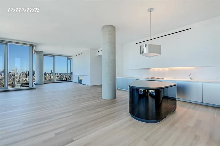 New York City Real Estate | View 56 Leonard Street, 47 WEST | Kitchen / Living Room | View 7