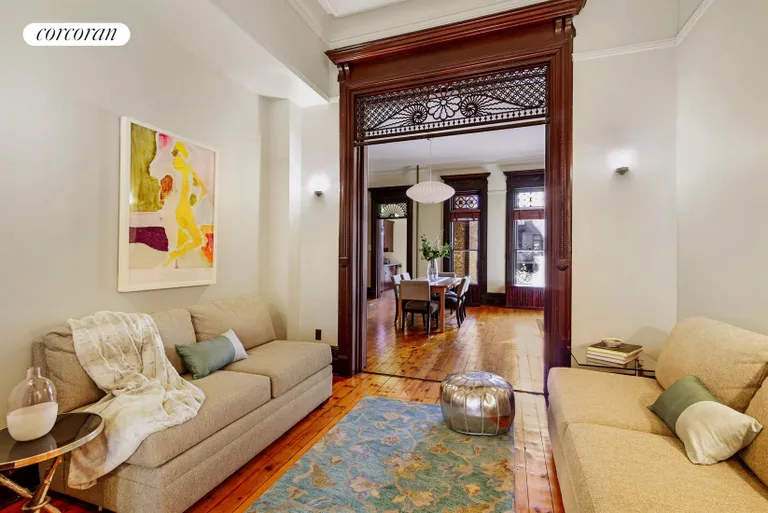 New York City Real Estate | View 140 Saint Johns Place | Family Room / Dining Room | View 32