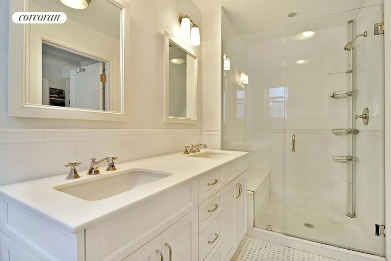 New York City Real Estate | View 215 West 88th Street, 12E | Exquisite Master Bathroom | View 5