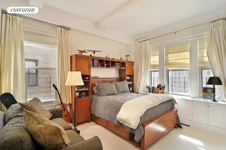 New York City Real Estate | View 215 West 88th Street, 12E | Corner second  bedroom with two exposures | View 6