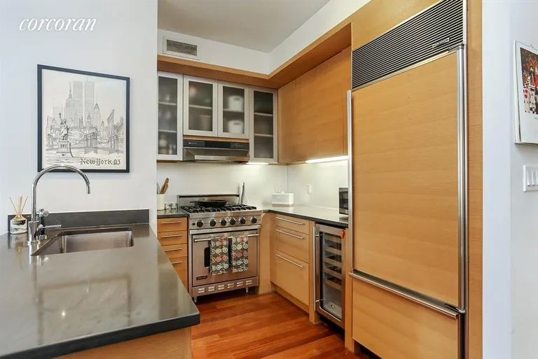 New York City Real Estate | View 30 West Street, 24D | Kitchen | View 2
