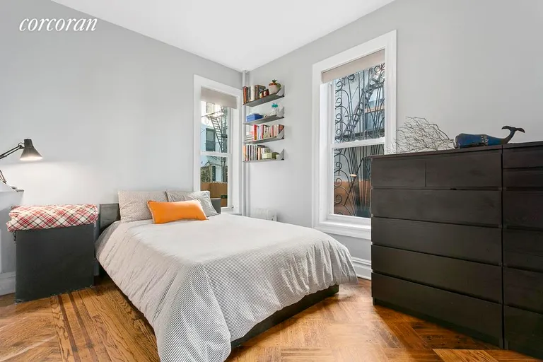 New York City Real Estate | View 411 15th Street, C | Bedroom with Two Exposures | View 4