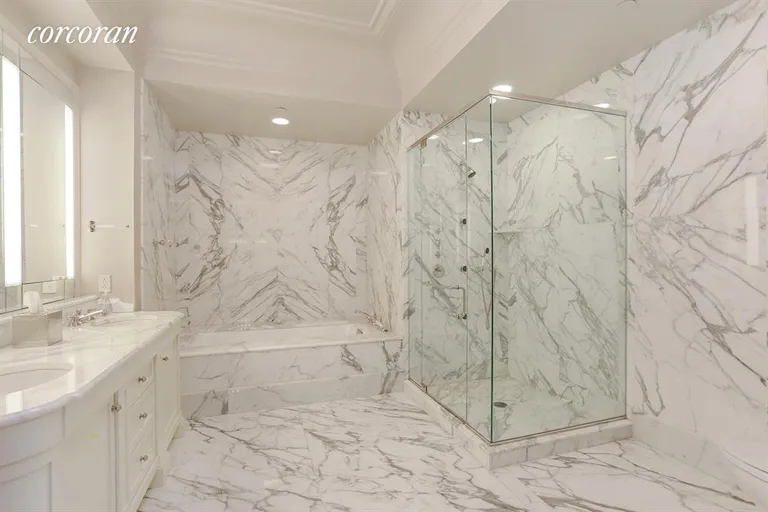 New York City Real Estate | View 15 Central Park West, 37C | Master Bathroom | View 9