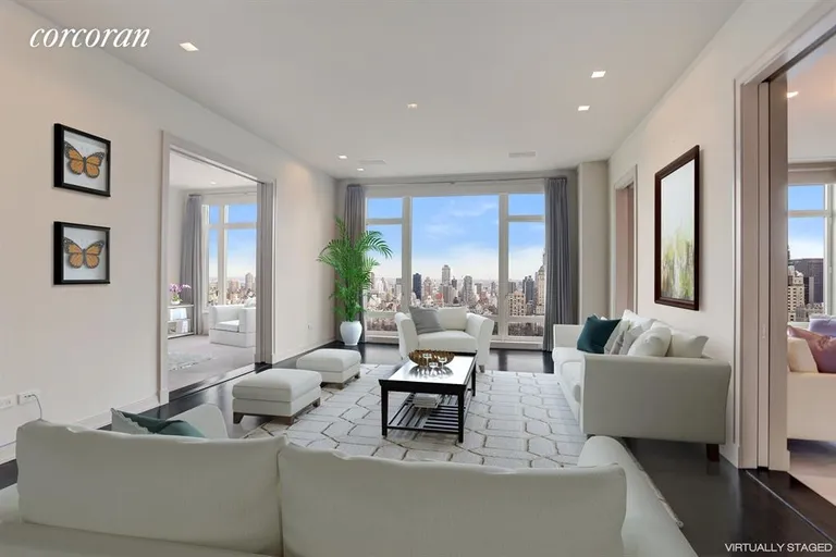 New York City Real Estate | View 15 Central Park West, 37C | Living Room (staged) | View 3