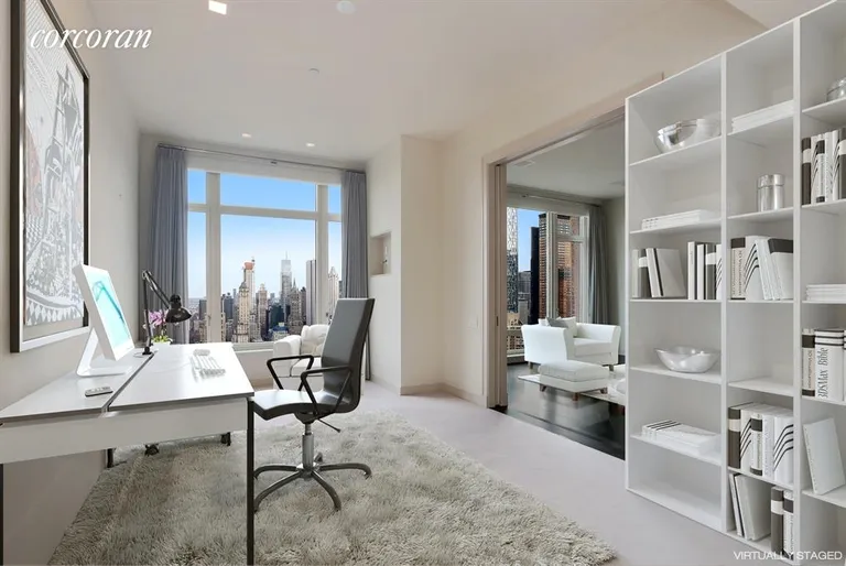 New York City Real Estate | View 15 Central Park West, 37C | Den (staged) | View 7