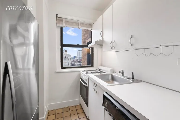 New York City Real Estate | View 205 East 78th Street, 15R | Windowed Kitchen with Dishwasher | View 5