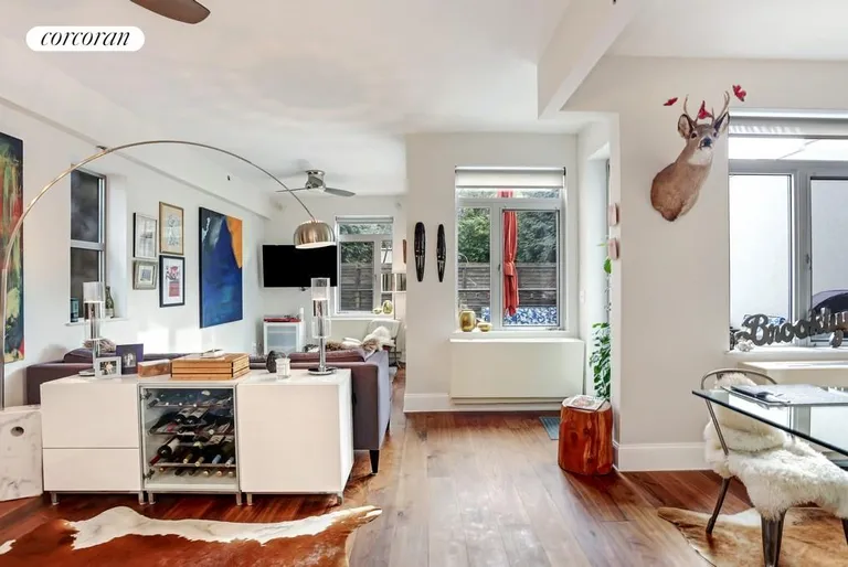 New York City Real Estate | View 16 Monitor Street, 1F | 2 Beds, 2 Baths | View 1