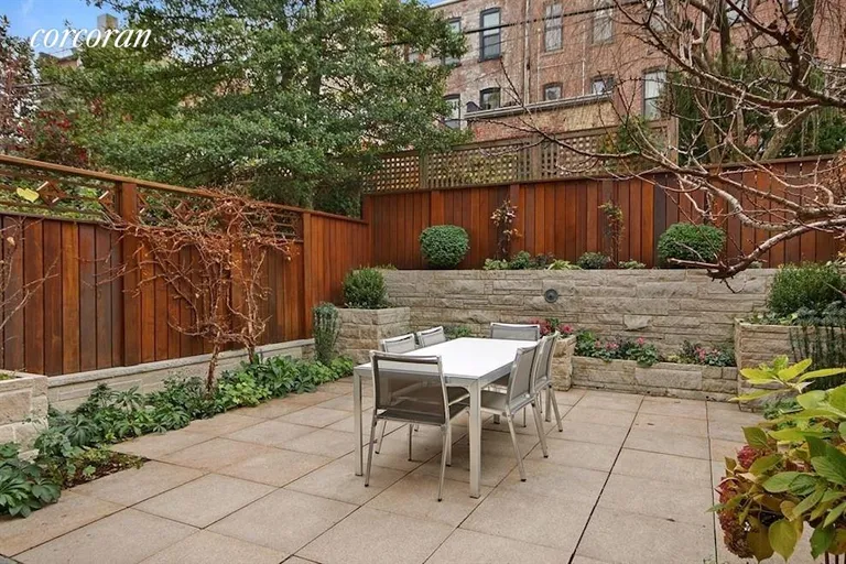 New York City Real Estate | View 566 1st Street | South-Facing Garden | View 25