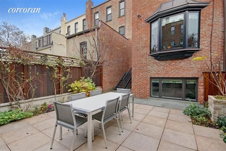 New York City Real Estate | View 566 1st Street | South-Facing Garden | View 24
