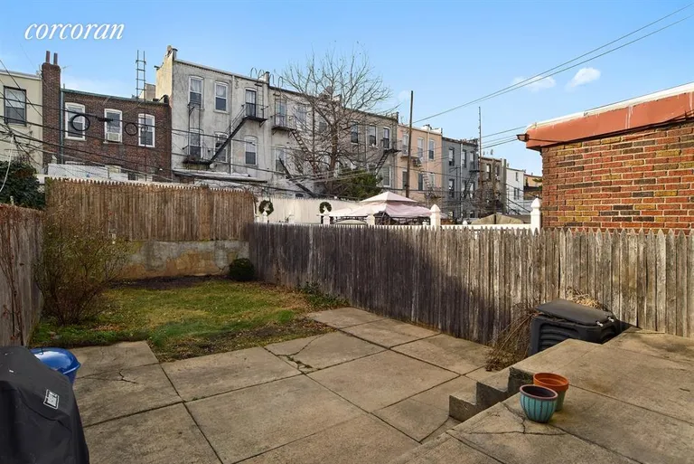 New York City Real Estate | View 442 47th Street | Back Yard | View 8