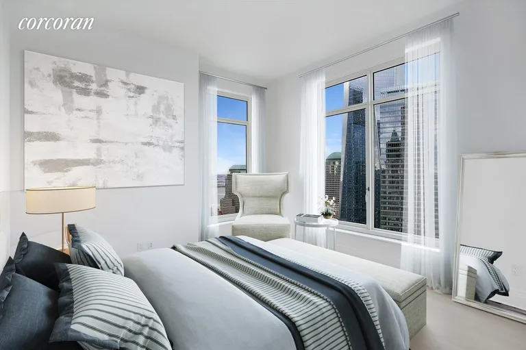 New York City Real Estate | View 30 Park Place, 54D | Virtually Staged | View 5