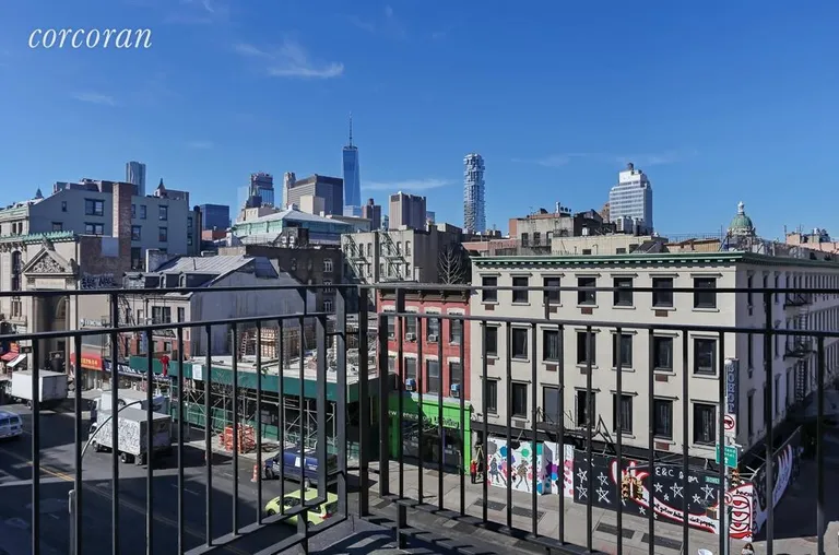 New York City Real Estate | View 153 Bowery, 5 | Deck | View 4