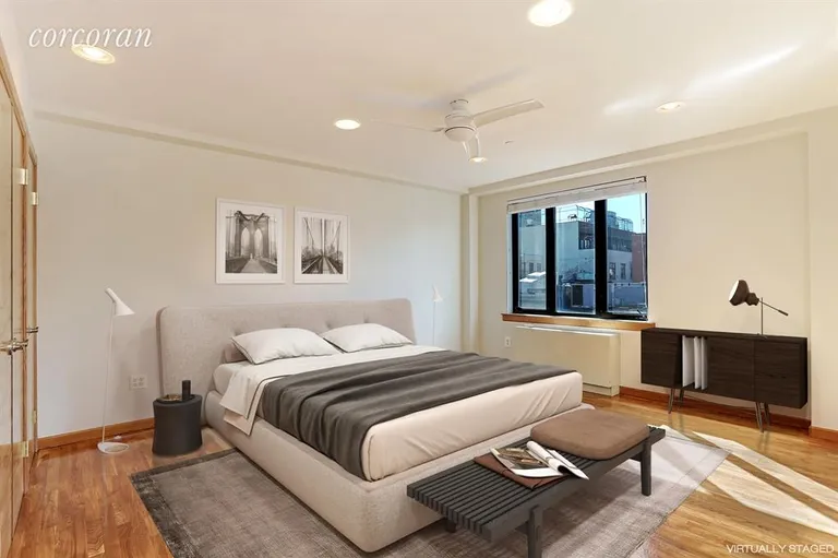 New York City Real Estate | View 153 Bowery, 5 | Master Bedroom | View 2