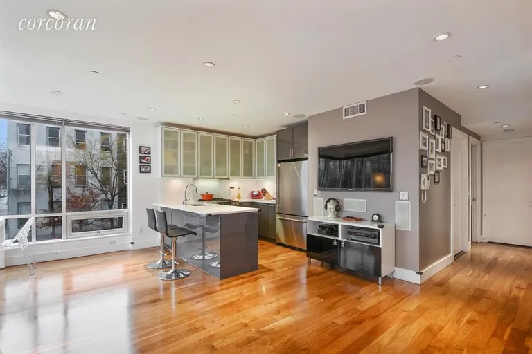 New York City Real Estate | View 36 Eckford Street, 2B | Kitchen / Living Room | View 3