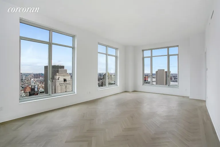 New York City Real Estate | View 30 Park Place, 54B | Living Room | View 8
