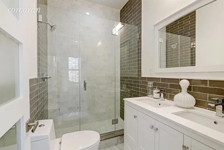 New York City Real Estate | View 1214 Decatur Street | Master Bathroom | View 8