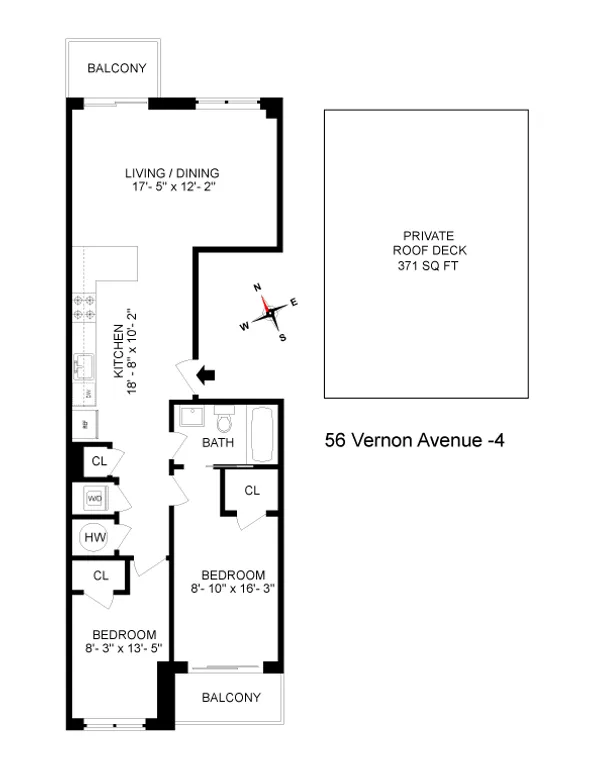 56 Vernon Avenue, 4 | floorplan | View 8