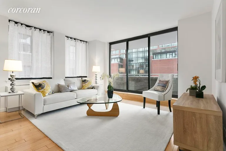 New York City Real Estate | View 140 Charles Street, 7E | Living Room | View 2