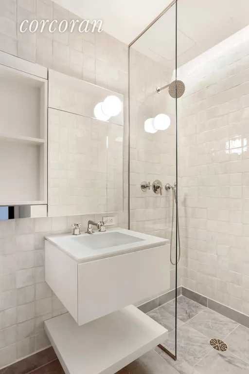 New York City Real Estate | View 155 West 18th Street, 402A | guest bath | View 5
