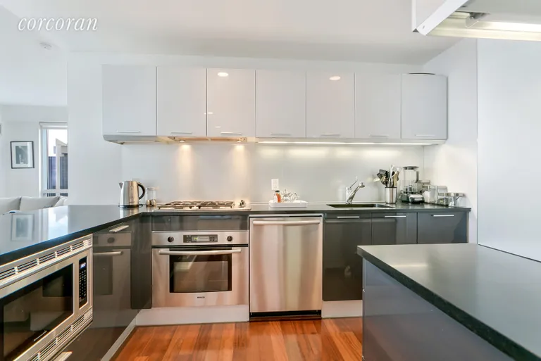 New York City Real Estate | View 350 West 42Nd Street, 58D | Stainless Steel Kitchen | View 2