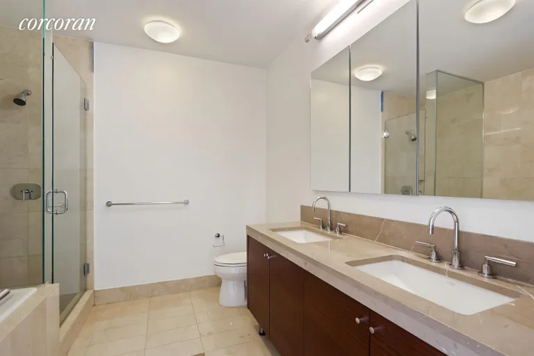 New York City Real Estate | View 30 West Street, 29F | Master Bathroom | View 15