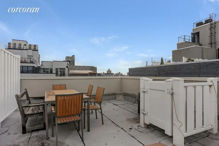 New York City Real Estate | View 122 Newton Street, 4 | Private Roof Cabana | View 8