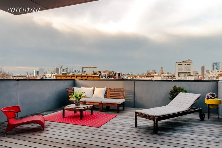 New York City Real Estate | View 114 4th Place, 4 | Huge terrace with direct city and harbor views | View 13