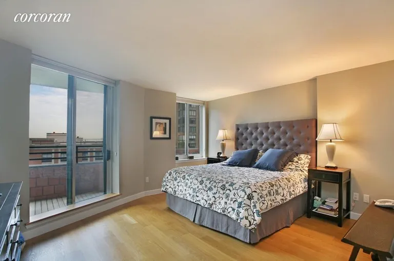 New York City Real Estate | View 333 Rector Place, 1105 | Master Bedroom | View 6