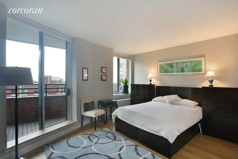 New York City Real Estate | View 333 Rector Place, 1105 | Second Bedroom | View 7