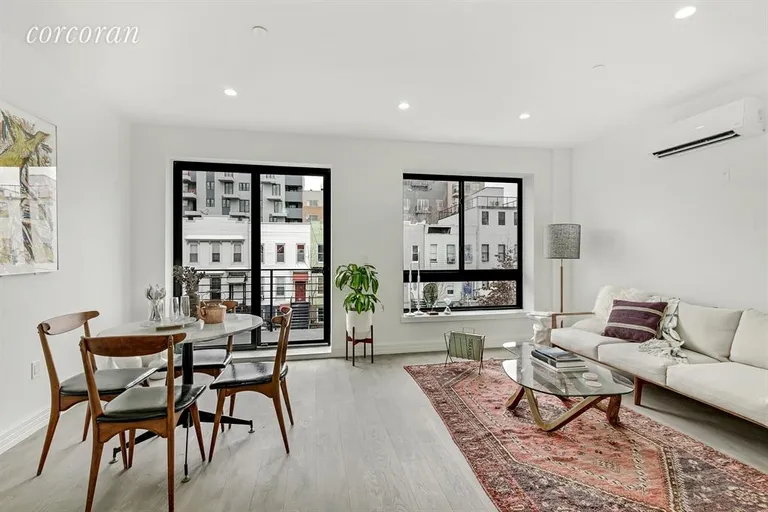 New York City Real Estate | View 56 Vernon Avenue, 3 | 2 Beds, 1 Bath | View 1