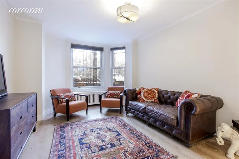 New York City Real Estate | View 107 West 89th Street, GB | Fourth Bedroom / Den with South Facing Bay Window | View 5