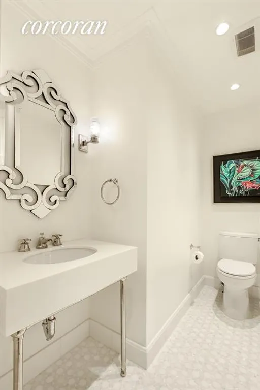 New York City Real Estate | View 107 West 89th Street, GB | Stunning Powder Room | View 11