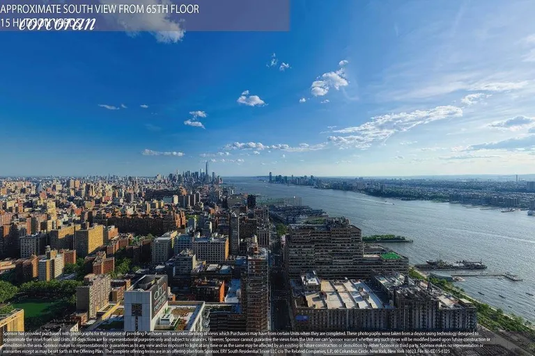 New York City Real Estate | View 15 Hudson Yards, 63B | 2 Beds, 2 Baths | View 1